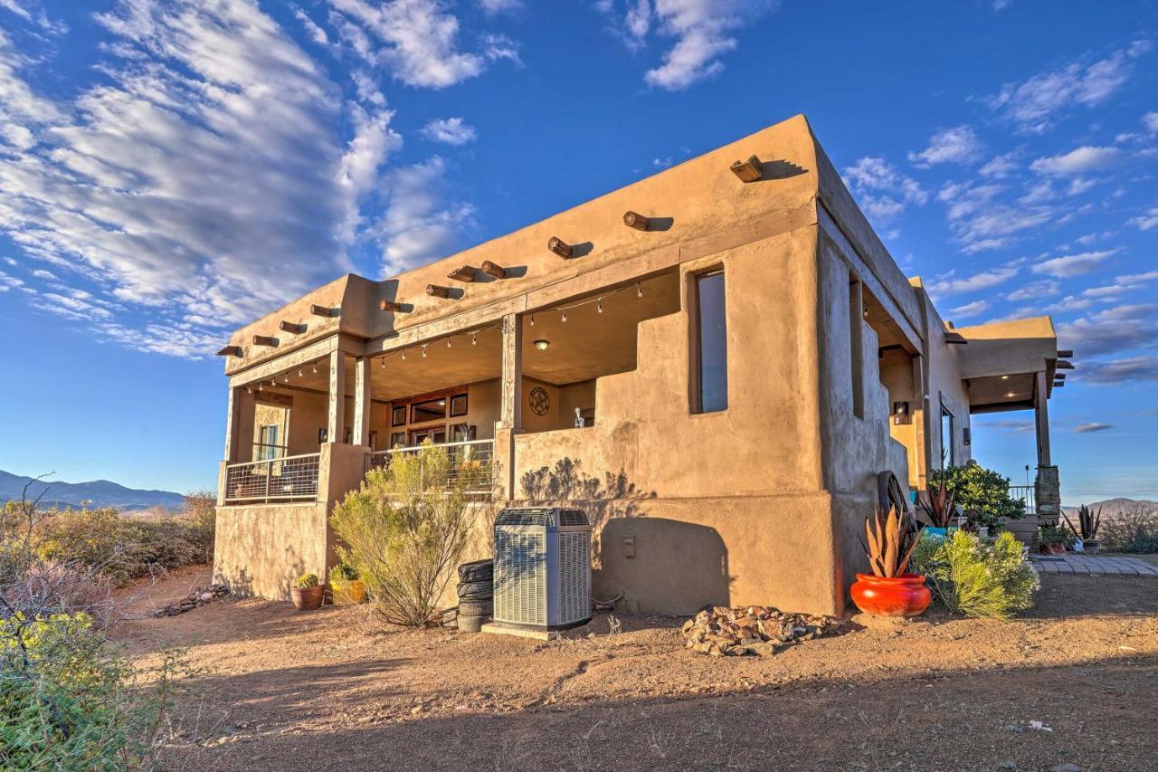 Adobe Arizona Home With Mountain Views And Grill Space Dewey-Humboldt Buitenkant foto